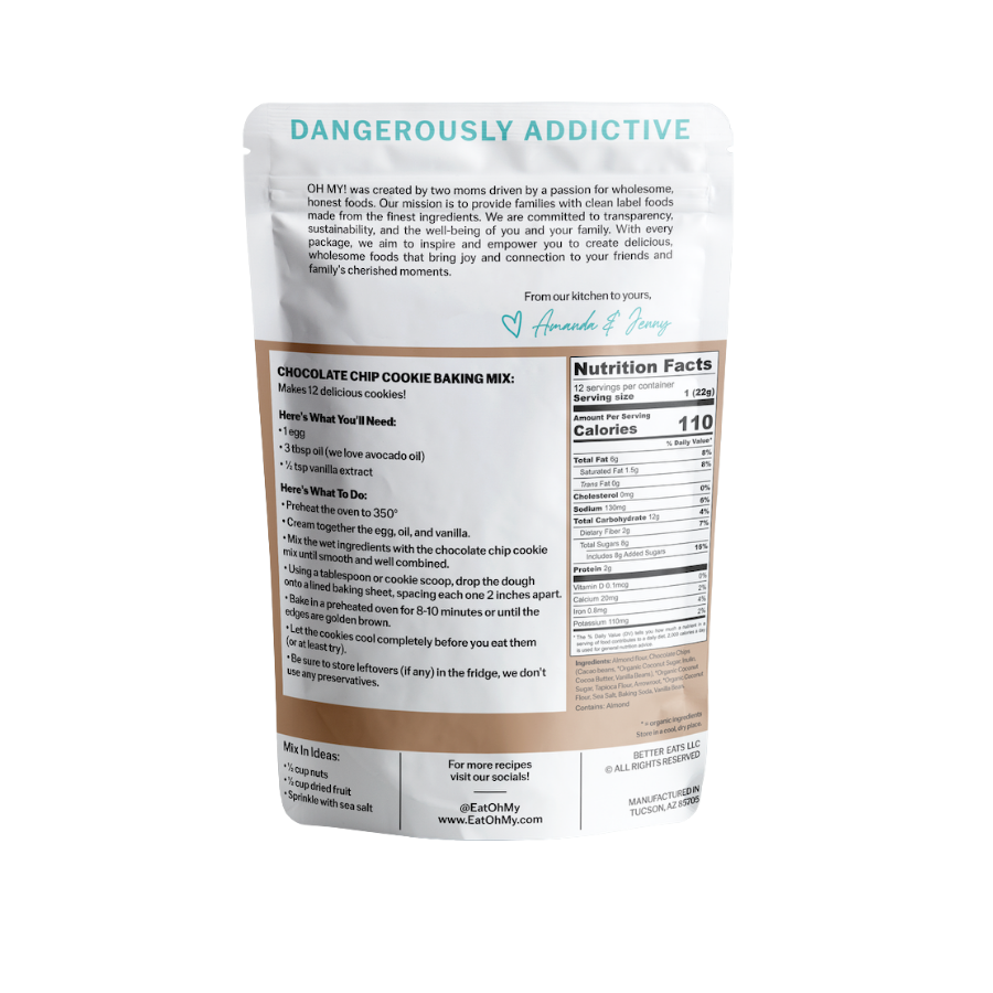 Chocolate Chip Cookie Baking Mix