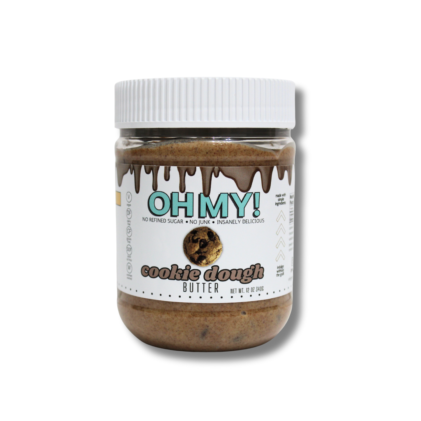 OH MY! Elevated Food Co. Dessert Butter Bundle - Cookie Dough, Brownie Batter & Pumpkin Pie - Clean Ingredients No Guilt Real Food Smooth Spiced