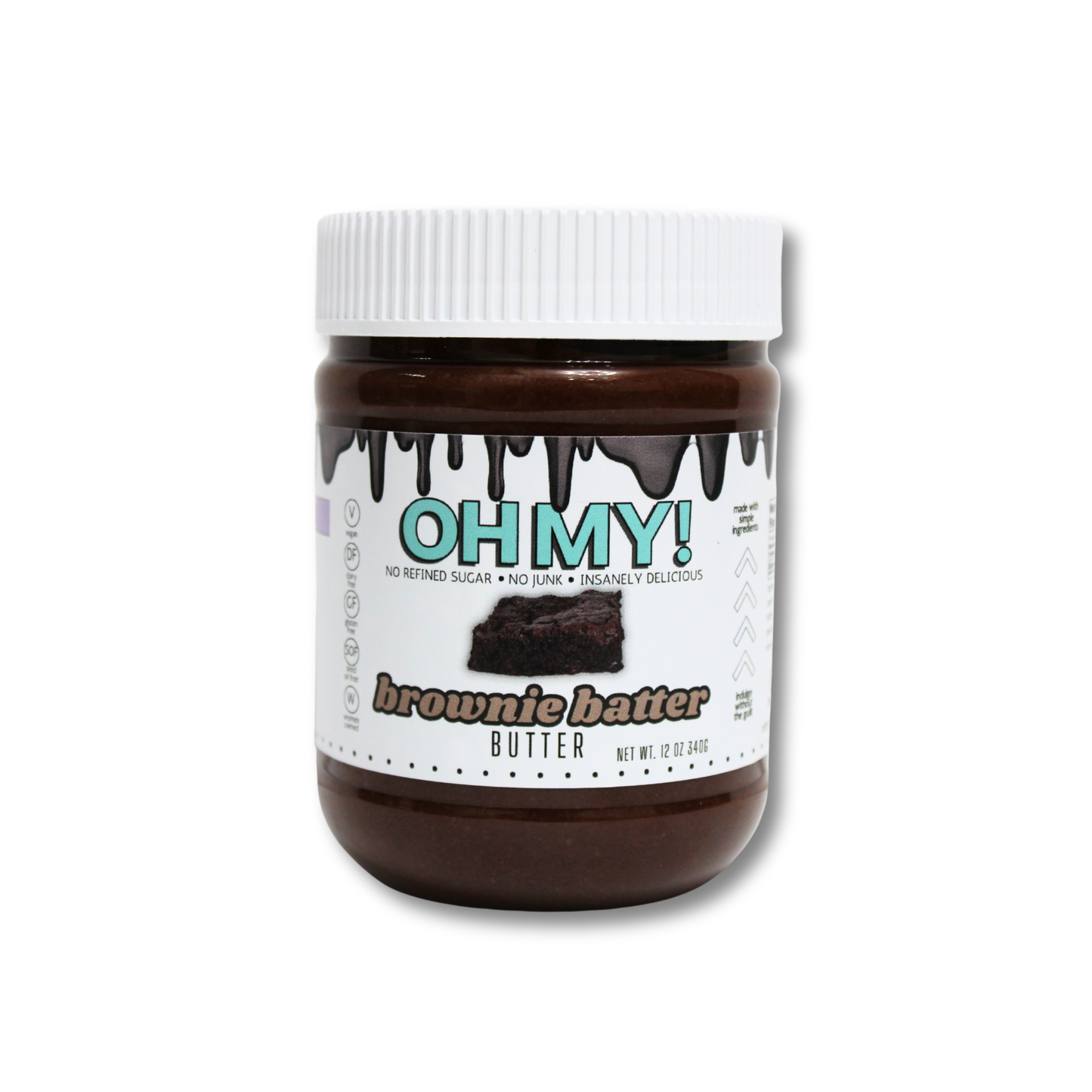 OH MY! Elevated Food Co. Dessert Butter Bundle - Cookie Dough, Brownie Batter & Pumpkin Pie - Clean Ingredients No Guilt Real Food Smooth Spiced