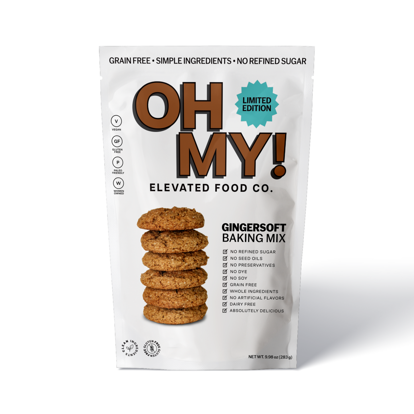 Gingersoft Cookie Baking Mix