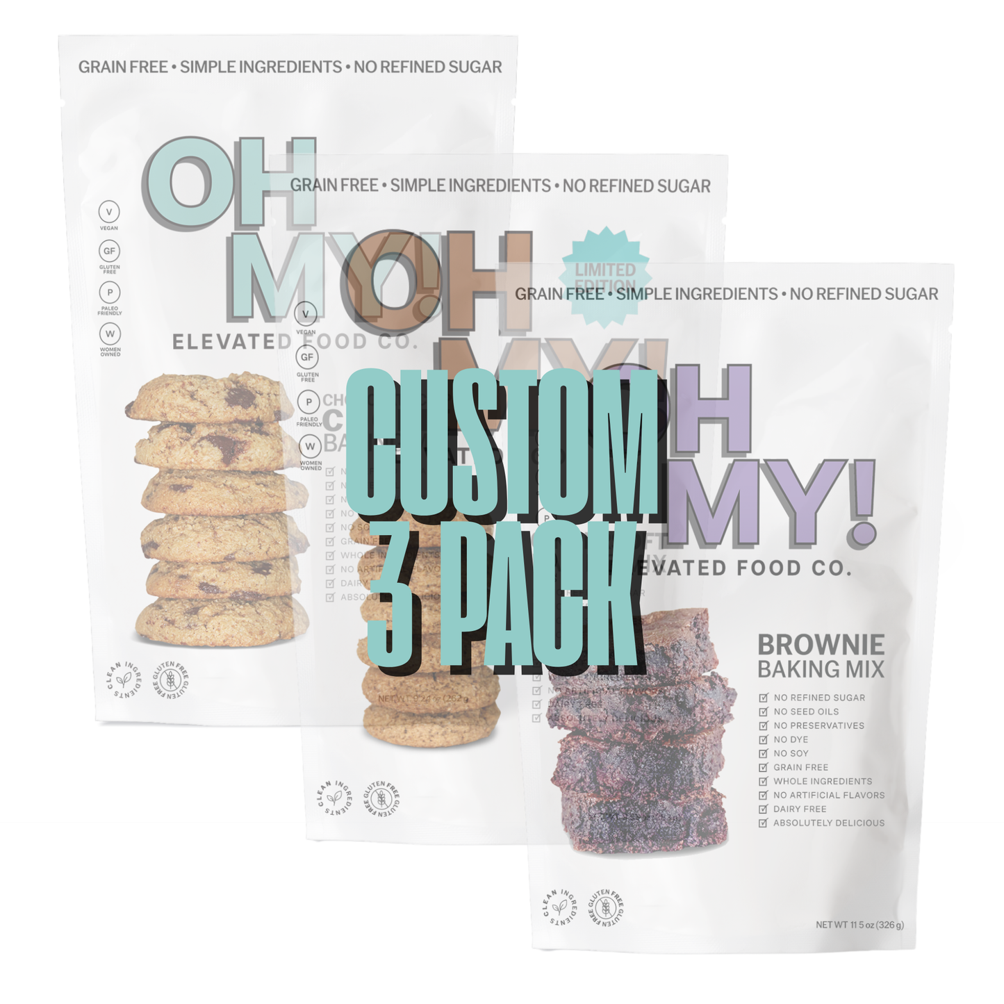 Build Your Own 3-Pack Custom Baking Mix Bundle