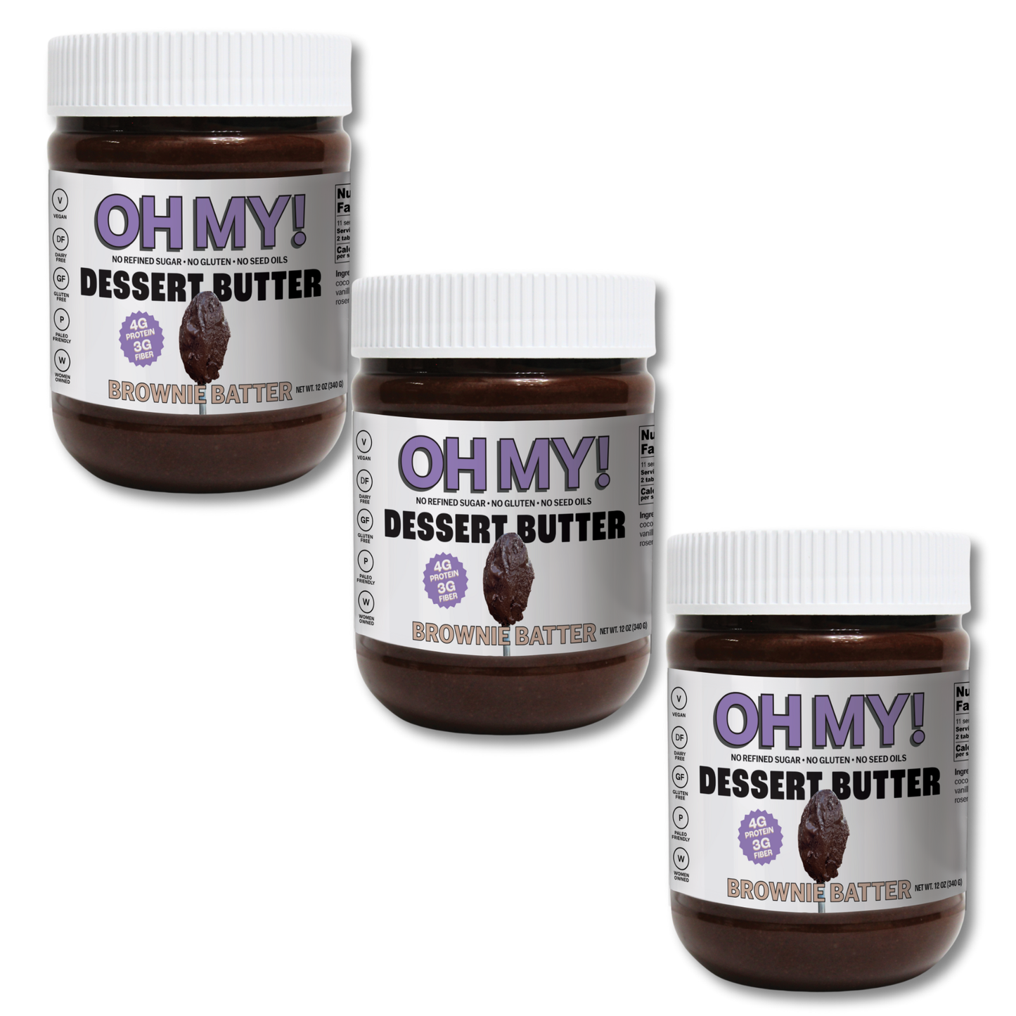 Brownie Batter Dessert Butter 3 PACK